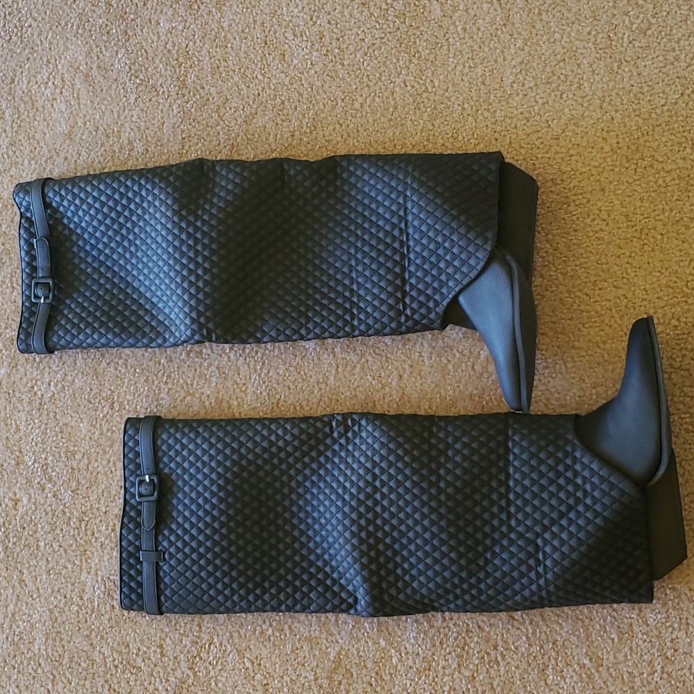 Jeffrey Campbell Working Q Foldover Boots 9.5